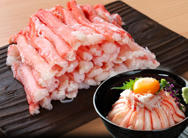 C4.日本海産 紅ずわい蟹棒肉250g