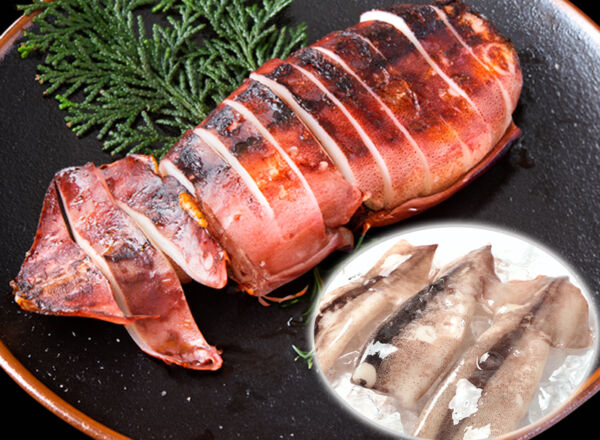 C9.ツボ抜きスルメイカ5尾